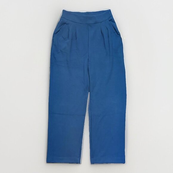 Nanette Lepore Women's Pull On Pants Size S Blue Wide Leg Soft Pockets NWT $58 - Picture 16 of 16